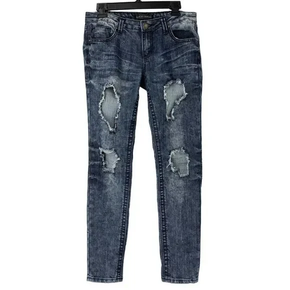 Almost Famous Jeans Women Almost Famoussize Jr Distressed